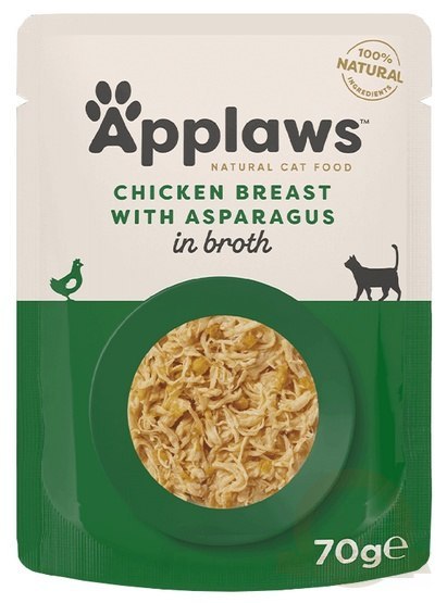 Applaws saszetka dla kota Kurczak i Szparagi 70g Applaws saszetka dla kota Kurczak i Szparagi 70g