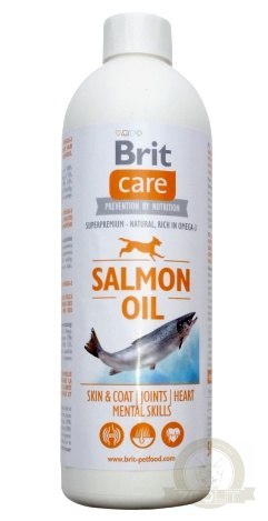 Brit Care Salmon Oil (100% olej z łososia) 250ml Brit Care Salmon Oil (100% olej z łososia) 250ml