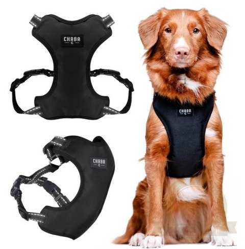 CHABA Szelki Guard Comfort Classic L czarne CHABA Szelki Guard Comfort Classic L czarne