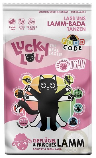 Lucky Lou Food Code Lifestage Light Drób & Jagnięcina 1,7kg Lucky Lou Food Code Lifestage Light Drób & Jagnięcina 1,7kg
