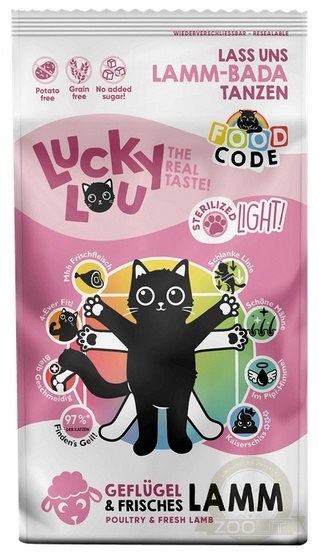 Lucky Lou Food Code Lifestage Light Drób & Jagnięcina 340g Lucky Lou Food Code Lifestage Light Drób & Jagnięcina 340g