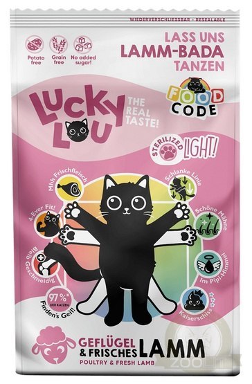 Lucky Lou Food Code Lifestage Light Drób & Jagnięcina 750g Lucky Lou Food Code Lifestage Light Drób & Jagnięcina 750g