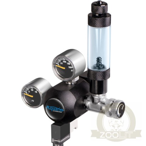 Aquario Exclusive 2.0 - zestaw CO2 z elektrozaworem i komputerem pH + butla 2l Aquario Exclusive 2.0 - zestaw CO2 z elektrozaworem i komputerem pH + butla 2l