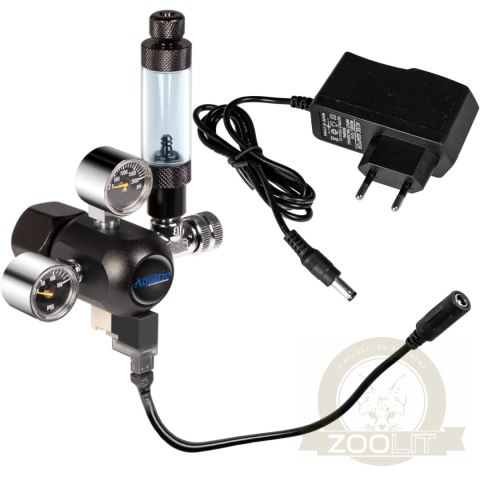 Aquario Exclusive 2.0 - zestaw CO2 z elektrozaworem i komputerem pH + butla 2l Aquario Exclusive 2.0 - zestaw CO2 z elektrozaworem i komputerem pH + butla 2l