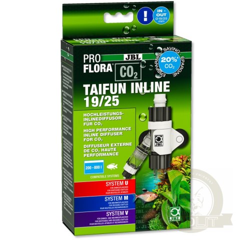 JBL ProFlora Taifun Inline 19/25 - dyfuzor CO2 JBL ProFlora Taifun Inline 19/25 - dyfuzor CO2