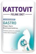 Kattovit Feline Diet Gastro kaczka i ryż saszetka 85g