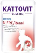 Kattovit Feline Diet Niere/Renal kaczka saszetka 85g