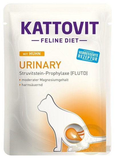 Kattovit Feline Diet Urinary kurczak saszetka 85g Kattovit Feline Diet Urinary kurczak saszetka 85g