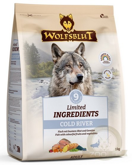 Wolfsblut Dog Limited Ingredients Cold River - pstrąg i bataty 1kg
