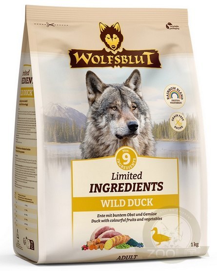 Wolfsblut Dog Limited Ingredients Wild Duck - kaczka i ziemniaki 1kg