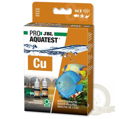 JBL Test PRO Cu - test na zawartość miedzi JBL Test PRO Cu - test na zawartość miedzi