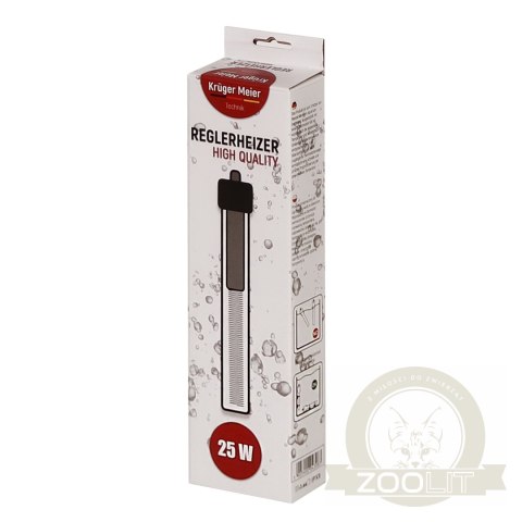 Kruger Meier Reglerheizer 25W - grzałka z termostatem do akwarium Kruger Meier Reglerheizer 25W - grzałka z termostatem do akwarium