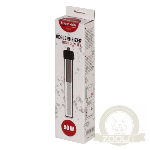 Kruger Meier Reglerheizer 50W - grzałka z termostatem do akwarium Kruger Meier Reglerheizer 50W - grzałka z termostatem do akwarium