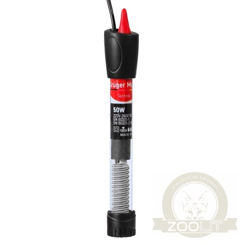 Kruger Meier Reglerheizer 50W - grzałka z termostatem do akwarium Kruger Meier Reglerheizer 50W - grzałka z termostatem do akwarium
