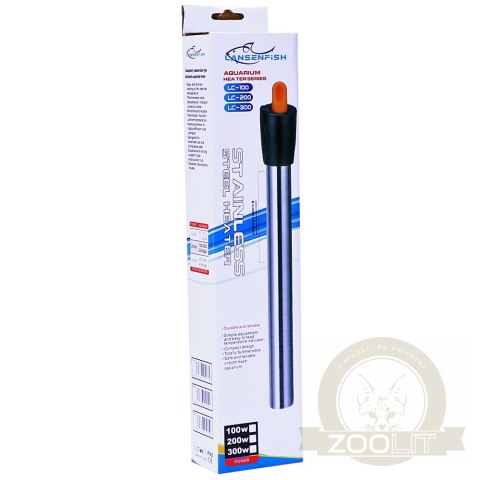LansenFish Steel Heater 200W - stalowa grzałka z termostatem do akwarium 100l - 200l LansenFish Steel Heater 200W - stalowa grzałka z termostatem do akwarium 100l - 200l