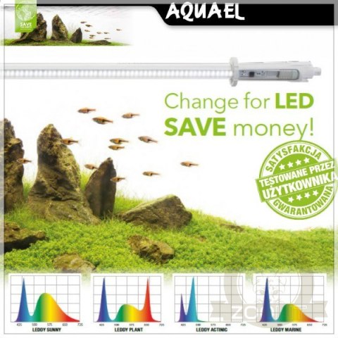 Aquael LEDDY TUBE - 17W 113,5-126,5cm PLANT 2.0 Aquael LEDDY TUBE - 17W 113,5-126,5cm PLANT 2.0