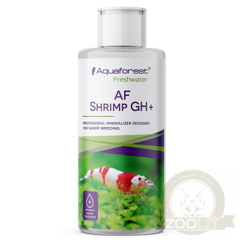 Aquaforest Shrimp GH+ 125ml - mineralizator wody RO Aquaforest Shrimp GH+ 125ml - mineralizator wody RO