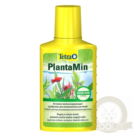 Tetra PlantaMin 100ml - nawóz dla roślin wodnych Tetra PlantaMin 100ml - nawóz dla roślin wodnych