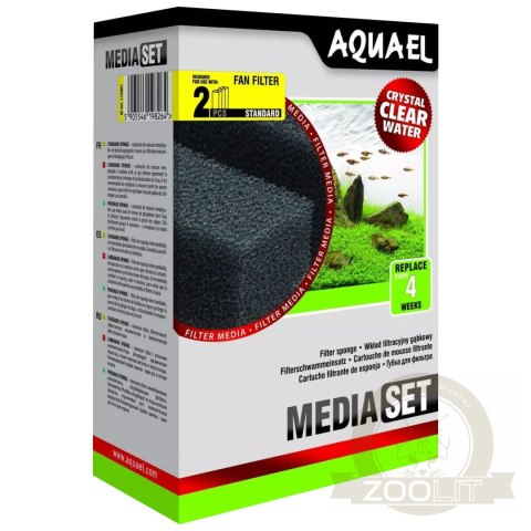 Aquael Fan Filter 1 Sponge - gąbka do filtra x 2