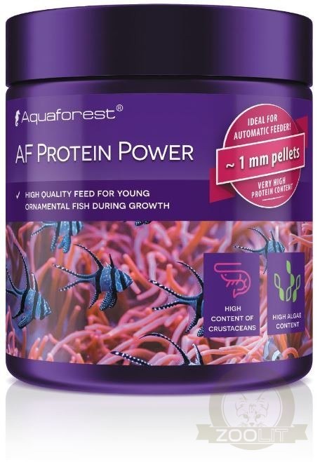 Aquaforest Protein Power - pokarm dla młodych ryb ozdobnych Aquaforest Protein Power - pokarm dla młodych ryb ozdobnych