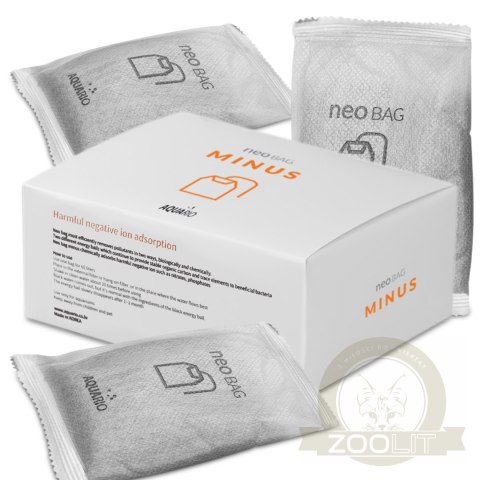 Neo Bag Zeolite - 8 wkładów zeolit i węgiel organiczny Neo Bag Zeolite - 8 wkładów zeolit i węgiel organiczny