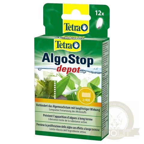 Tetra AlgoStop Depot - 12 tabletek