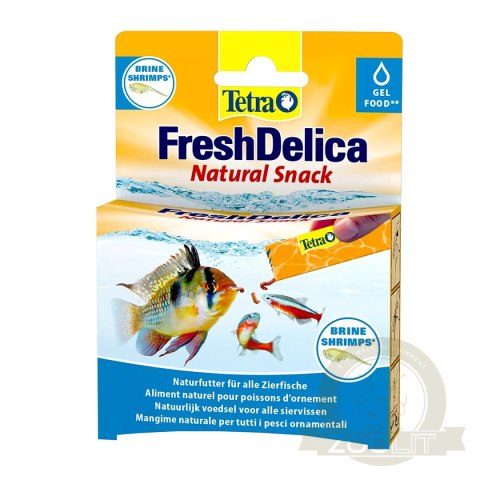 Tetra FreshDelica Brine Shrimps 48g - pokarm w żelu Tetra FreshDelica Brine Shrimps 48g - pokarm w żelu