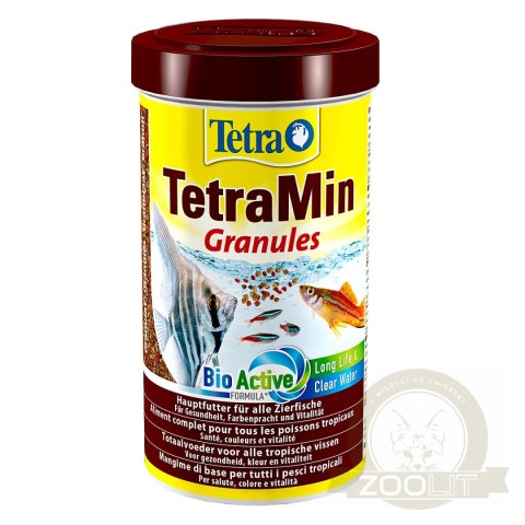 Tetra Min Granules 500ml - pokarm w granulkach dla ryb Tetra Min Granules 500ml - pokarm w granulkach dla ryb