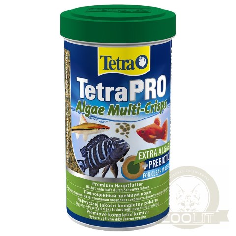 Tetra PRO Algae Multi-Crisps 500ml - pokarm wspierający odporność ryb Tetra PRO Algae Multi-Crisps 500ml - pokarm wspierający odporność ryb