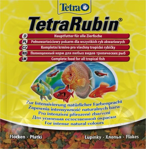 Tetra Rubin 12g - pokarm na wybarwienie ryb Tetra Rubin 12g - pokarm na wybarwienie ryb