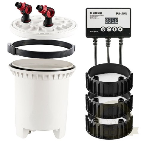 SunSun HW-5000 LCD + UV - filtr zewnętrzny 1800 - 4600l/h SunSun HW-5000 LCD + UV - filtr zewnętrzny 1800 - 4600l/h