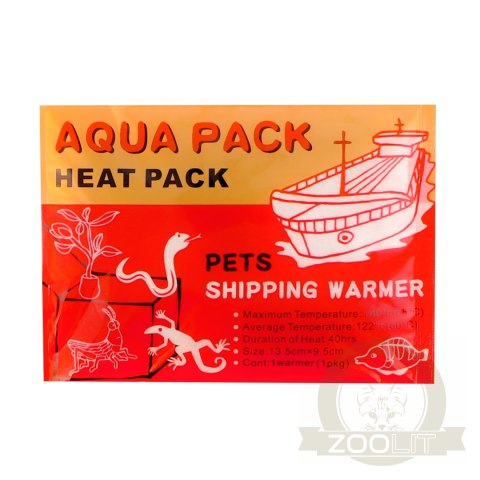 Aqua Heat Pack 40H 'Gold' - ogrzewacz do rąk i transportu zwierząt Aqua Heat Pack 40H 'Gold' - ogrzewacz do rąk i transportu zwierząt