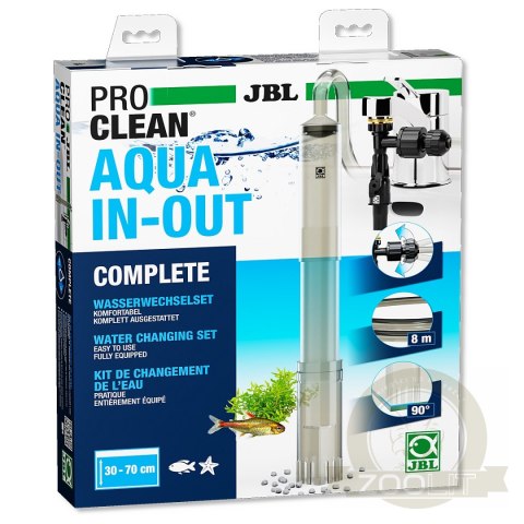 JBL Proclean Aqua IN-OUT - automatyczny odmulacz z pompą JBL Proclean Aqua IN-OUT - automatyczny odmulacz z pompą