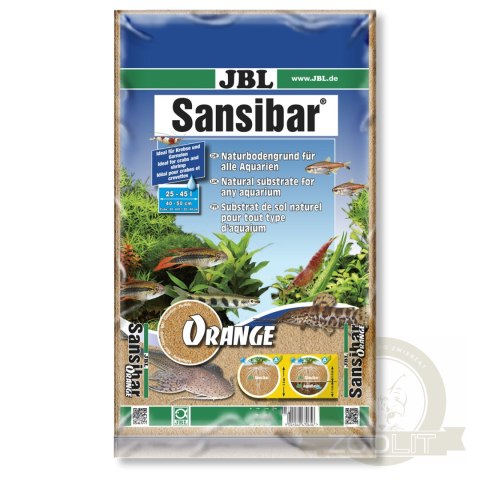 JBL Sansibar Orange 5kg - podłoże drobne