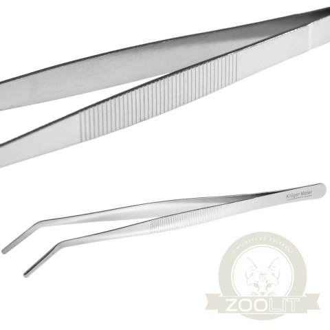 Kruger Meier Pflanzenpinzette Verbogen - pęseta zagięta 30cm Kruger Meier Pflanzenpinzette Verbogen - pęseta zagięta 30cm