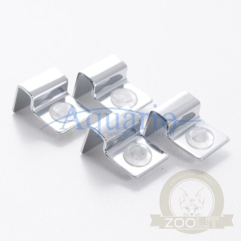 Uchwyty na szybę nakrywkową (8mm)- 4szt Uchwyty na szybę nakrywkową (8mm)- 4szt