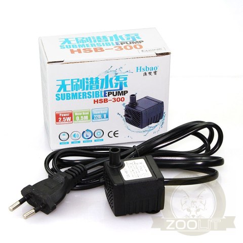 Hsbao HSB-300 - pompa 220l/h Hsbao HSB-300 - pompa 220l/h