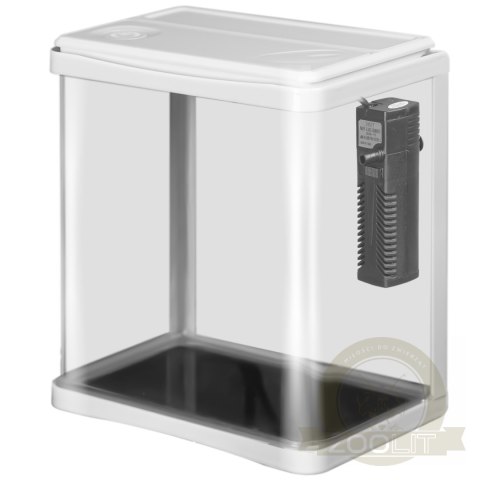 Kruger Meier Arona Aquarium 3l - akwarium zestaw biały Kruger Meier Arona Aquarium 3l - akwarium zestaw biały