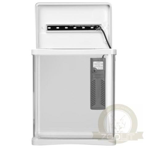 Kruger Meier Arona Aquarium 3l - akwarium zestaw biały Kruger Meier Arona Aquarium 3l - akwarium zestaw biały