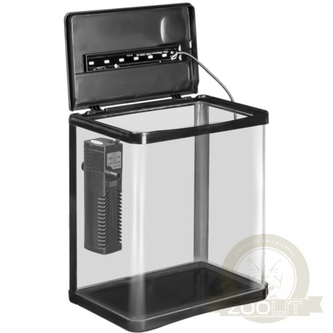 Kruger Meier Arona Aquarium 3l - akwarium zestaw czarny Kruger Meier Arona Aquarium 3l - akwarium zestaw czarny