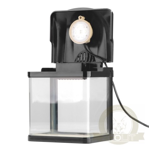 SUNSUN Pika-Pika AquaKids - akwarium 3l czarne SUNSUN Pika-Pika AquaKids - akwarium 3l czarne