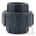 Dwuzłączka PCV KW/KW 40mm z uszczelką