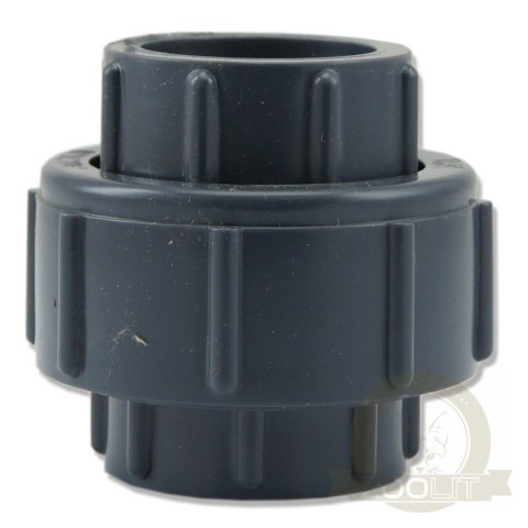 Dwuzłączka PCV KW/KW 40mm z uszczelką
