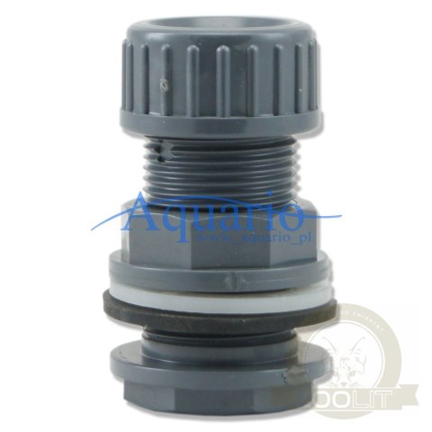 Przelot przez szkło (nakrętka) 20mm x 3/4'' Przelot przez szkło (nakrętka) 20mm x 3/4''