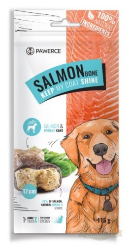 Pawerce Salmon Bone Large Breeds 1szt/op 115g/17cm