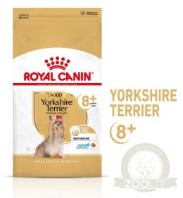 Royal Canin Yorkshire Terrier Adult 8+ karma sucha dla psów starszych rasy yorkshire terrier 3kg