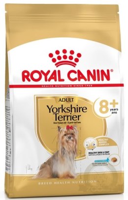 Royal Canin Yorkshire Terrier Adult 8+ karma sucha dla psów starszych rasy yorkshire terrier 3kg