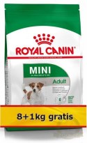 Royal Canin Mini Adult karma sucha dla psów dorosłych, ras małych 9kg (8+1kg)