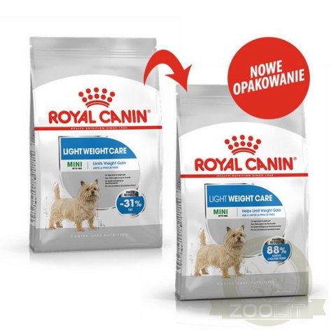 Royal Canin Mini Light Weight Care karma sucha dla psów dorosłych, ras małych z tendencją do nadwagi 3kg Royal Canin Mini Light Weight Care karma sucha dla psów dorosłych, ras małych z tendencją do nadwagi 3kg
