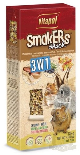Vitapol Smakers dla gryzoni - mix2 3szt [1113]